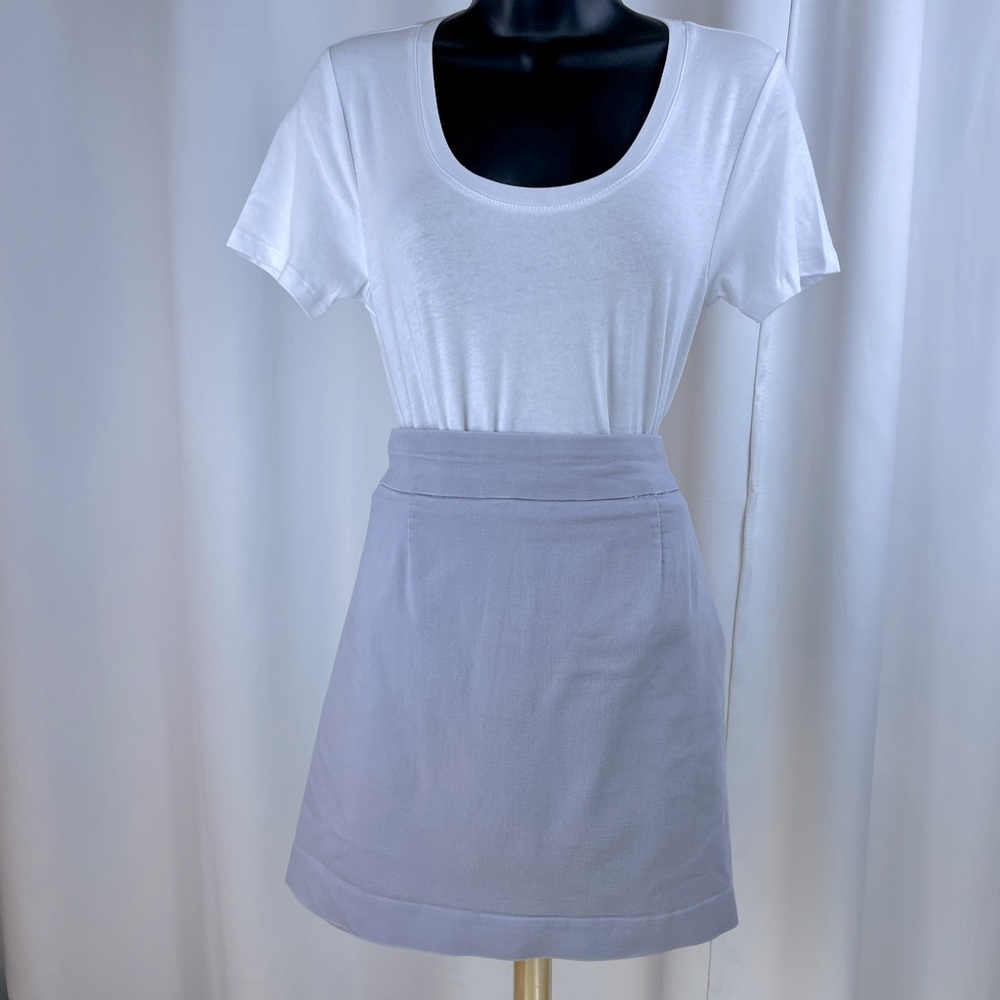 Croft & Barrow Gray 2 Pocket Pull-on Women’s Skort